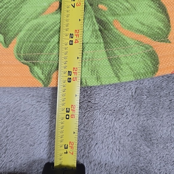 Caribbean Joe Shirt Mens‎ L  Floral Hawaiian Short Sleeve Pullover Polo Casual - Picture 4 of 6